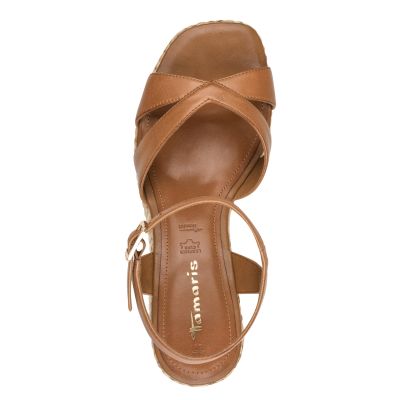 Дамски Сандали На Ток TAMARIS - 1-28313-44-305 COGNAC