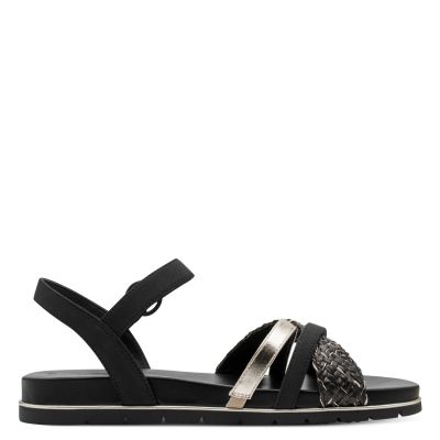 Дамски Равни Сандали TAMARIS - 1-28145-42-098 BLACK COMB
