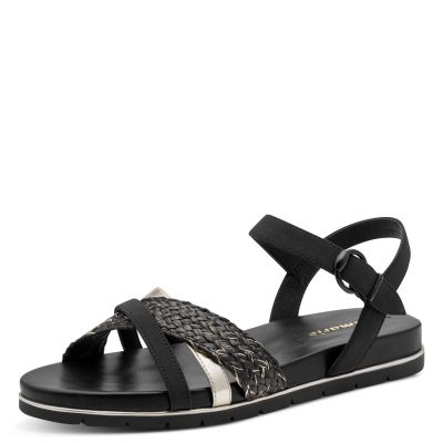 Дамски Равни Сандали TAMARIS - 1-28145-42-098 BLACK COMB