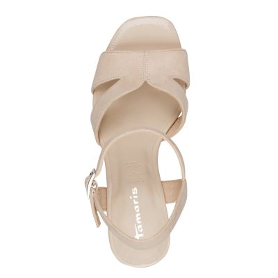 Дамски Сандали На Ток TAMARIS - 1-28309-42-251 NUDE