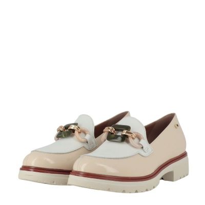 Дамски Лоуфър DONNA SERENA - 8B5600DM GOLDES BEIGE/WHITE