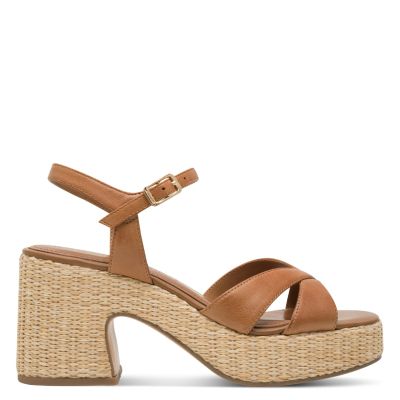 Дамски Сандали На Ток TAMARIS - 1-28313-44-305 COGNAC