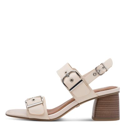 Дамски Сандали На Ток TAMARIS - 1-28354-46-418 IVORY