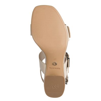 Дамски Сандали На Ток TAMARIS - 1-28354-46-418 IVORY