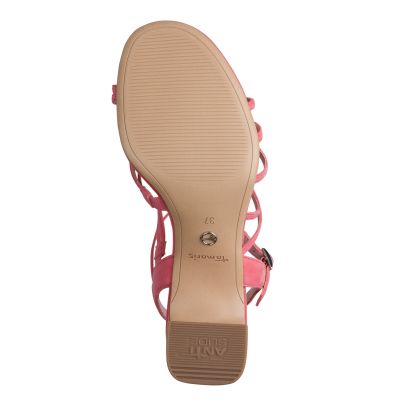 Дамски Сандали На Ток TAMARIS - 1-28325-46-510 PINK