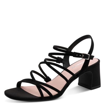 Дамски Сандали На Ток TAMARIS - 1-28325-46-001 BLACK