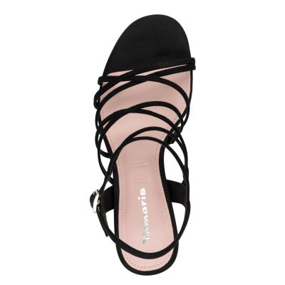 Дамски Сандали На Ток TAMARIS - 1-28325-46-001 BLACK