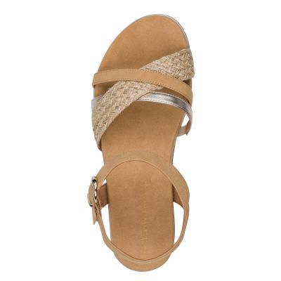 Дамски Равни Сандали TAMARIS - 1-28145-42-313 CAMEL COMB