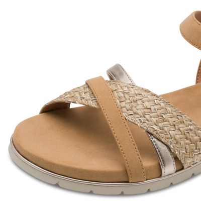 Дамски Равни Сандали TAMARIS - 1-28145-42-313 CAMEL COMB