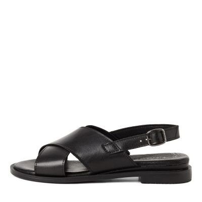 Дамски Равни Сандали TAMARIS - 1-28102-44-003 BLACK LEATHER
