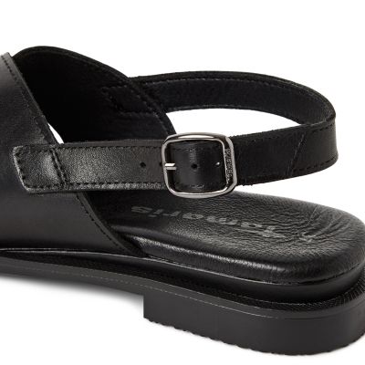 Дамски Равни Сандали TAMARIS - 1-28102-44-003 BLACK LEATHER