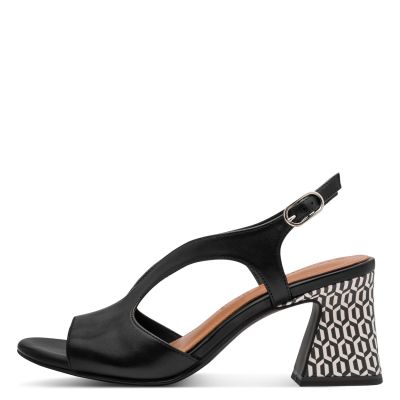 Дамски Сандали На Ток TAMARIS - 1-28316-44-001 BLACK