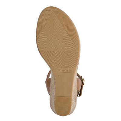 Дамски Сандали На Платформа TAMARIS - 1-28376-46-392 COGNAC COMB
