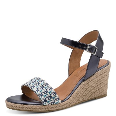 Дамски Сандали На Платформа TAMARIS - 1-28376-46-897 BLUE COMB