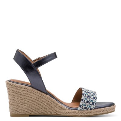 Дамски Сандали На Платформа TAMARIS - 1-28376-46-897 BLUE COMB