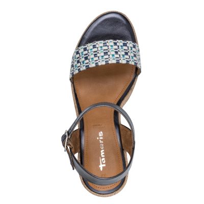 Дамски Сандали На Платформа TAMARIS - 1-28376-46-897 BLUE COMB