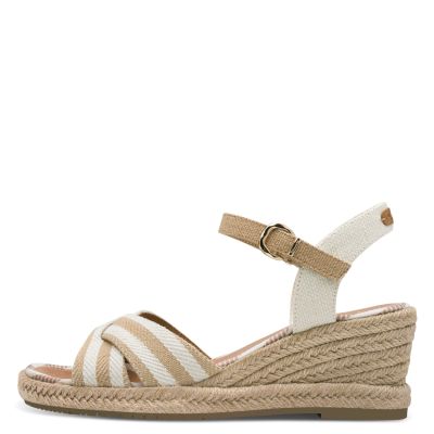 Дамски Сандали На Платформа TAMARIS - 1-28367-42-445 TAN COMB