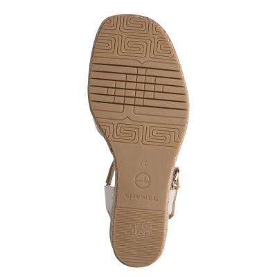 Дамски Сандали На Платформа TAMARIS - 1-28367-42-445 TAN COMB