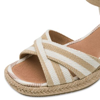 Дамски Сандали На Платформа TAMARIS - 1-28367-42-445 TAN COMB