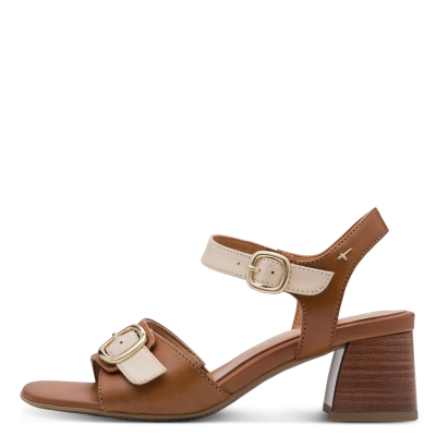 Дамски Сандали На Ток Tamaris COMFORT - 88323 IVORY COMB