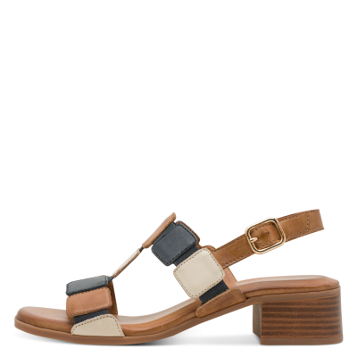 Дамски Сандали На Ток Tamaris COMFORT - 88203 NAVY COMB