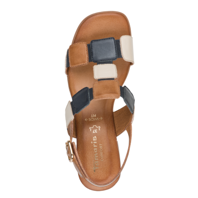 Дамски Сандали На Ток Tamaris COMFORT - 88203 NAVY COMB