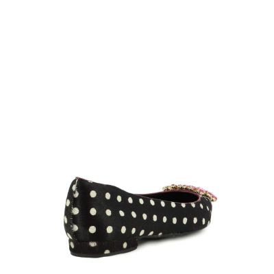 Балерини LUCOS & SANTOS - L10174051001 COURO PELO POA P&B