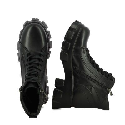 Дамски Равни Боти CARLO FABIANI - 20EF126-08  BLACK