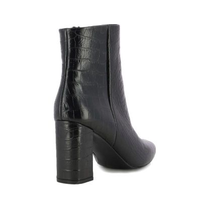 Дамски Боти На Ток CARLO FABIANI - 343107-AW18 черен кроко