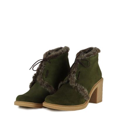 Дамски Боти На Ток CARLO FABIANI - 35603 green