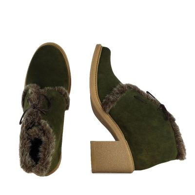 Дамски Боти На Ток CARLO FABIANI - 35603 green