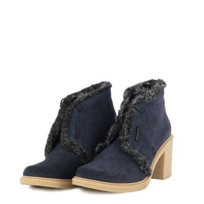 Дамски Боти На Ток CARLO FABIANI - 35603 navy