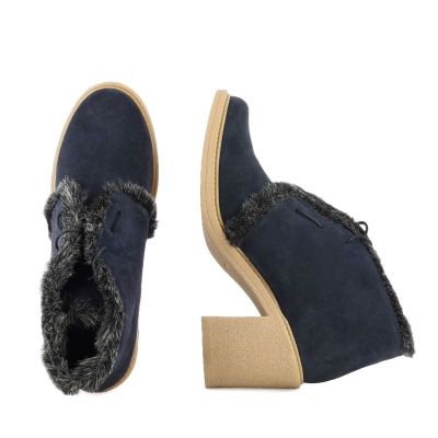 Дамски Боти На Ток CARLO FABIANI - 35603 navy