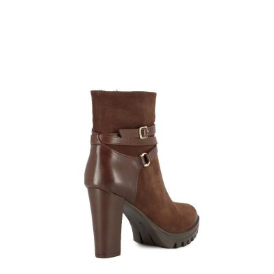 Дамски Боти На Ток CARLO FABIANI - 53647 brown