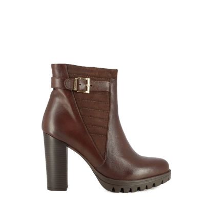 Дамски Боти На Ток CARLO FABIANI - 53652-OLD кафяв