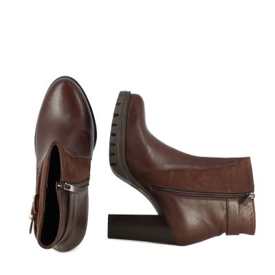 Дамски Боти На Ток CARLO FABIANI - 53652-OLD кафяв