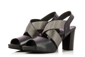 Дамски сандали на ток PITILLOS - 5184-negross18