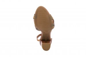 Дамски сандали на ток BOTTERO - 274202-cognacss18