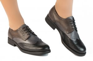 Дамски обувки с връзки CAMPIONE - 15304-nero/grigioaw18