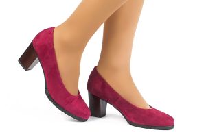 Дамски обувки на ток PITILLOS - 5291-bordoaw18