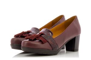 Дамски обувки на ток MODA BELLA - 23/1198-bordoaw18
