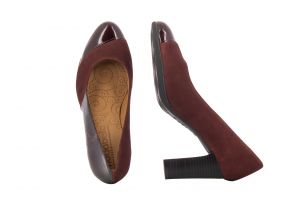 Дамски обувки на ток MODA BELLA - 77/1158-bordoaw18