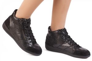 Дамски спортни обувки GEOX - d6468c-blackaw18