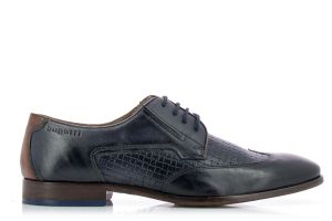 Мъжки класически обувки BUGATTI - 41904-d.blue/cognacss19