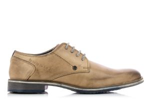 Мъжки обувки с връзки BUGATTI - 64103-cognacss19