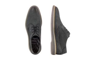 Мъжки обувки с връзки BUGATTI - 68302-blackss19