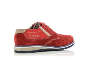 Мъжки обувки с връзки BUGATTI - 68404-redss19