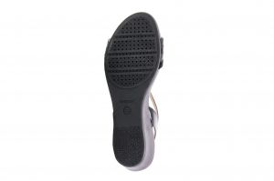 Дамски сандали на платформа GEOX - d928qc-blackss19