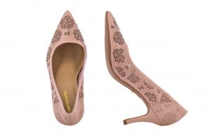 Дамски обувки на ток VERONELLA - 40529-rosass19