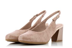 Дамски обувки на ток PITILLOS - 5550-nudess19